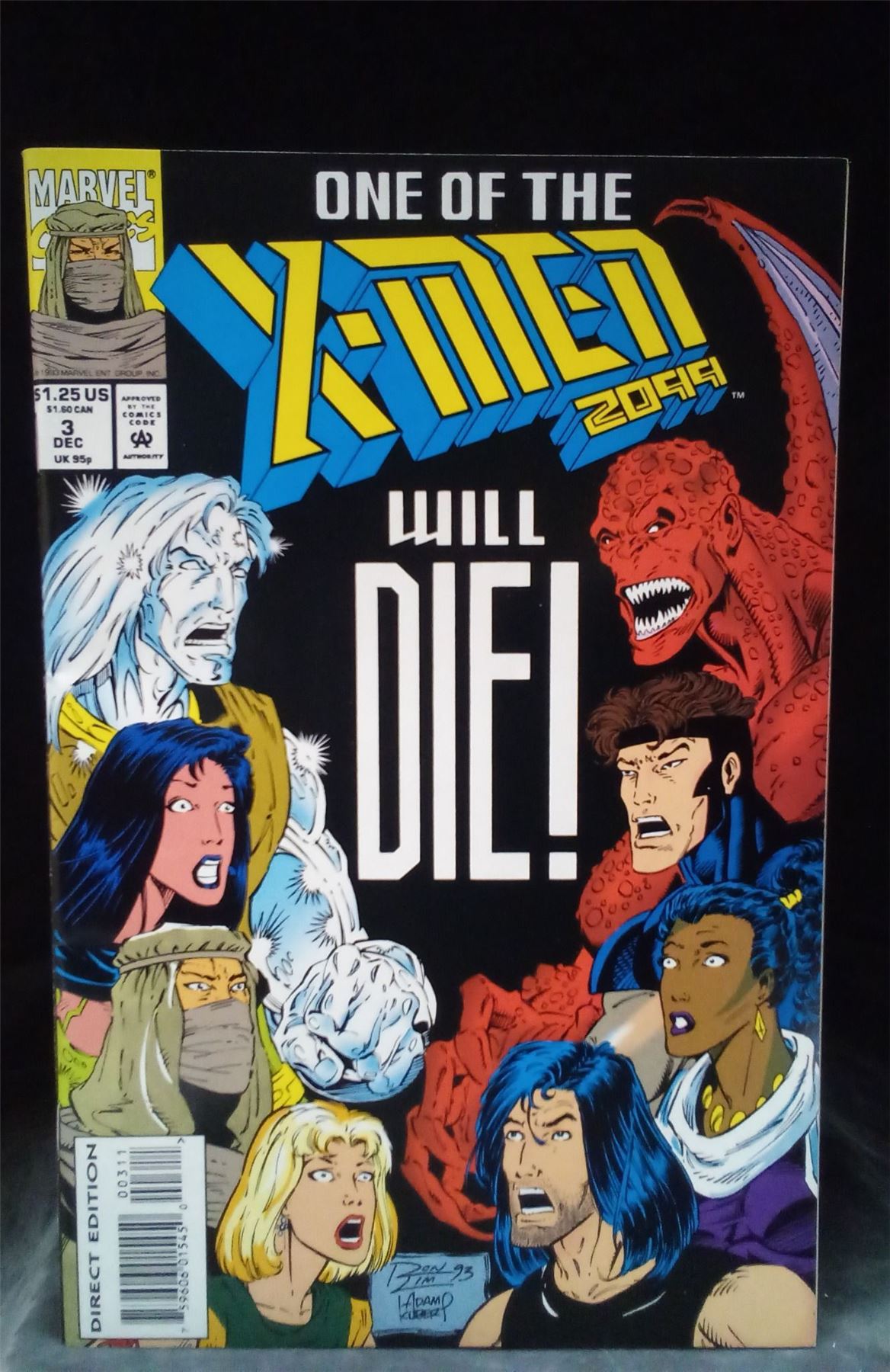 X-Men 2099 #3 1993 Marvel Comics Comic Book