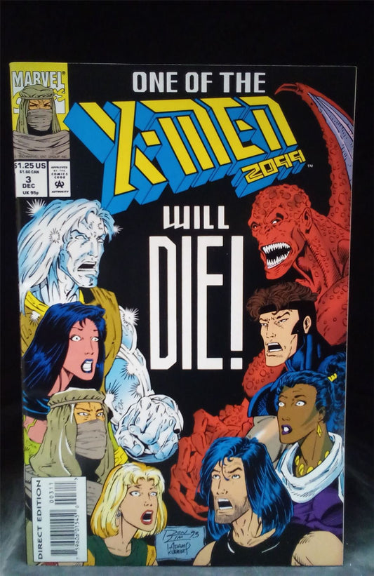 X-Men 2099 #3 1993 Marvel Comics Comic Book