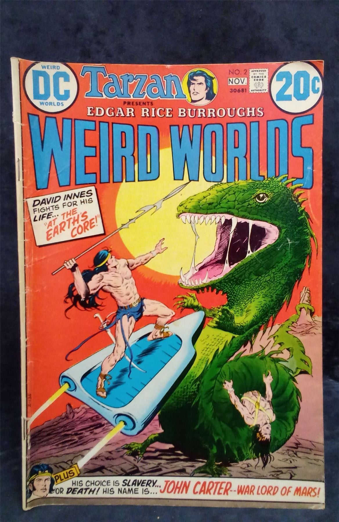 Weird Worlds #2 1972 DC Comics Comic Book