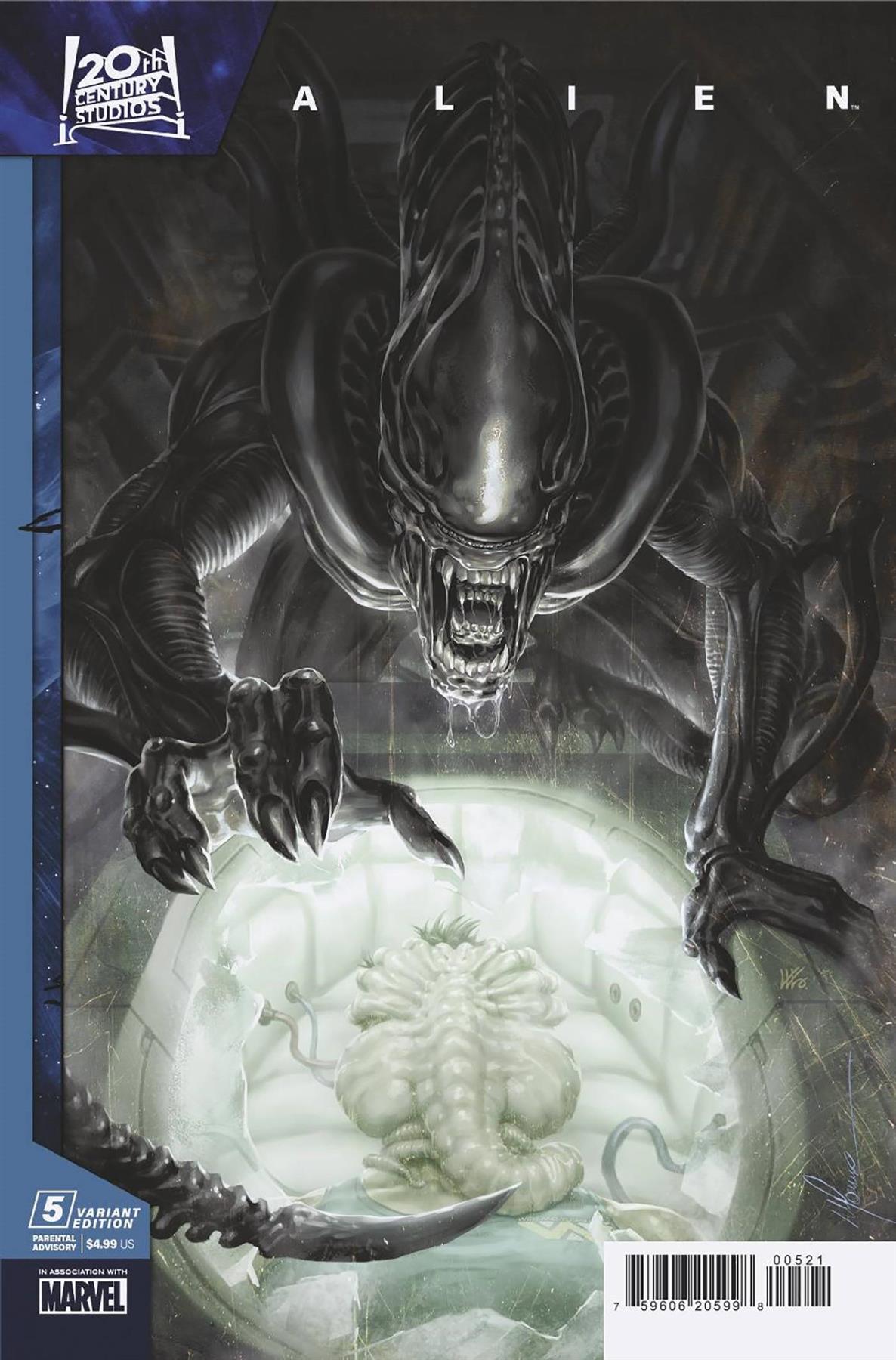 Alien #5 Kendrick Lim Var (Kendrick Lim Var) Marvel Prh Comic Book 2023