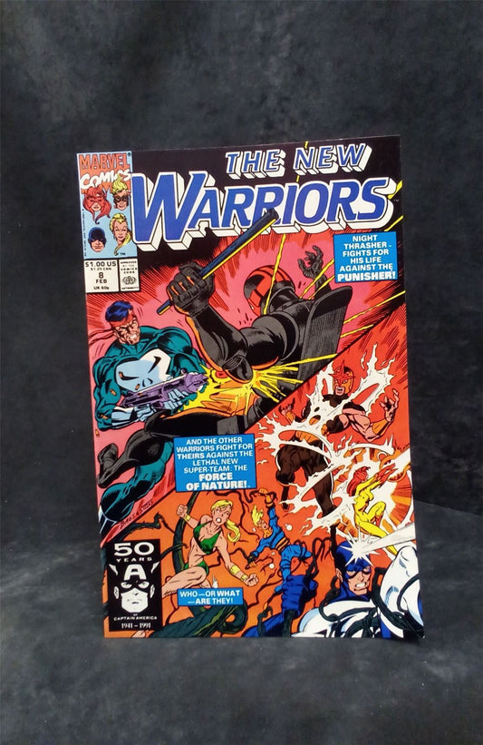 The New Warriors #8 1991 Marvel Comics Comic Book