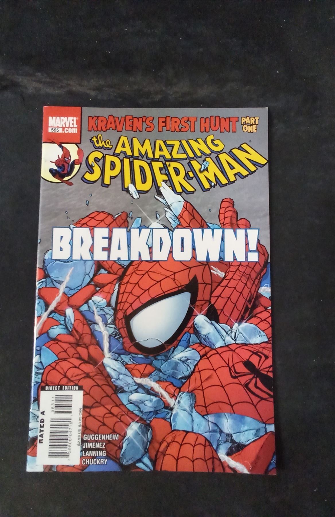 The Amazing Spider-Man #565 2008 marvel Comic Book