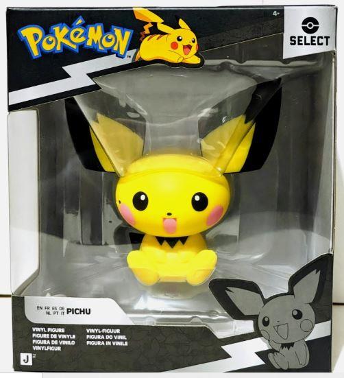 Pichu Pokemon Select 4-Inch Vinyl Mini-Figure By Jazwares