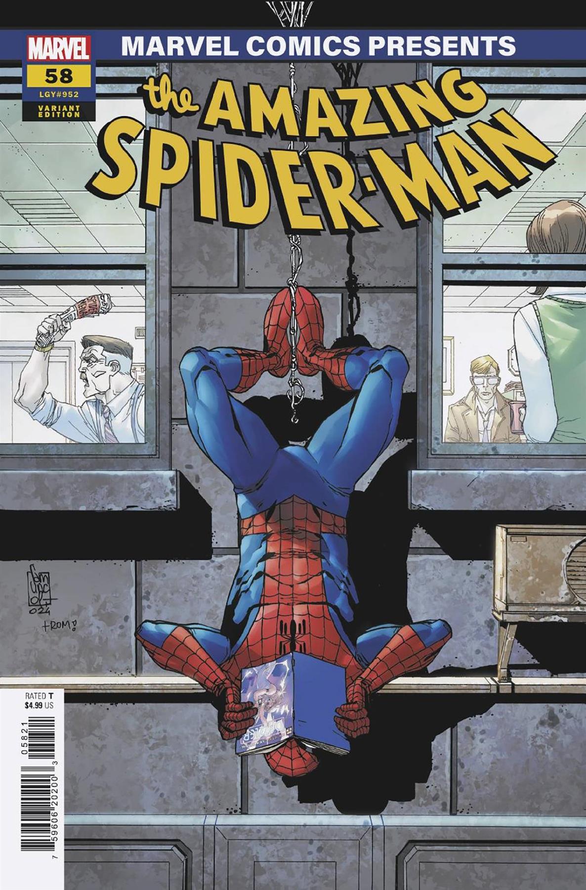 Amazing Spider-man #58 Camuncoli Marvel Comics Presents Var Camuncoli Marvel Comics Presents Var Marvel Prh Comic Book 2024