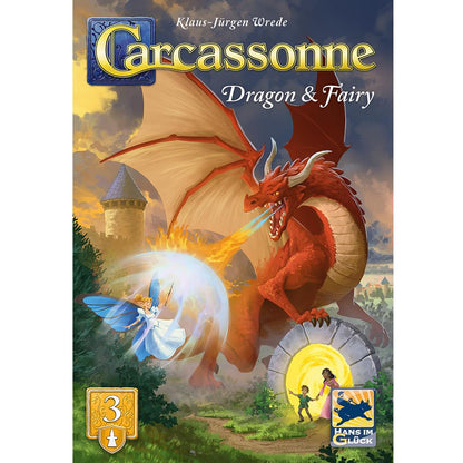 Carcassonne Exp3 (V3.1) : Dragon & Fairy Board Game by Z-Man Games