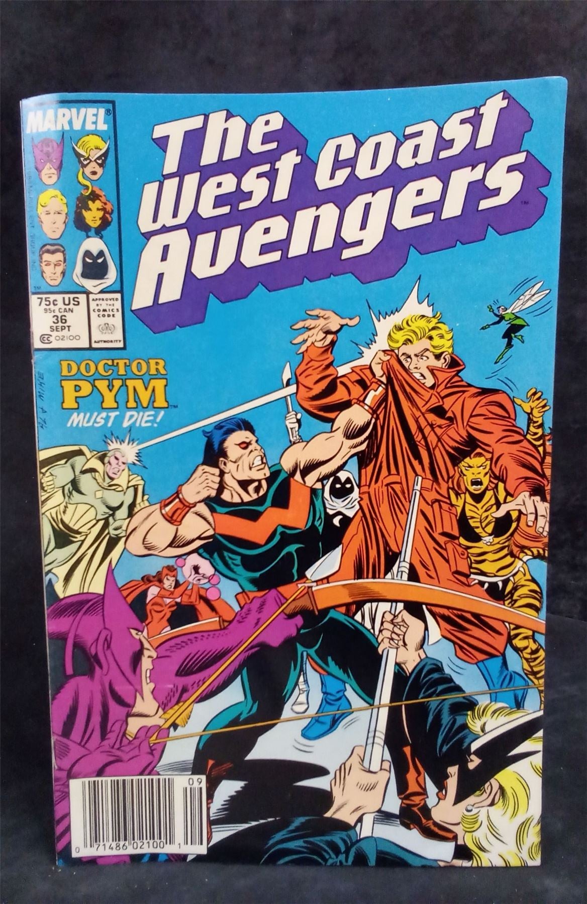 West Coast Avengers #36 1988 Marvel Comics Comic Book