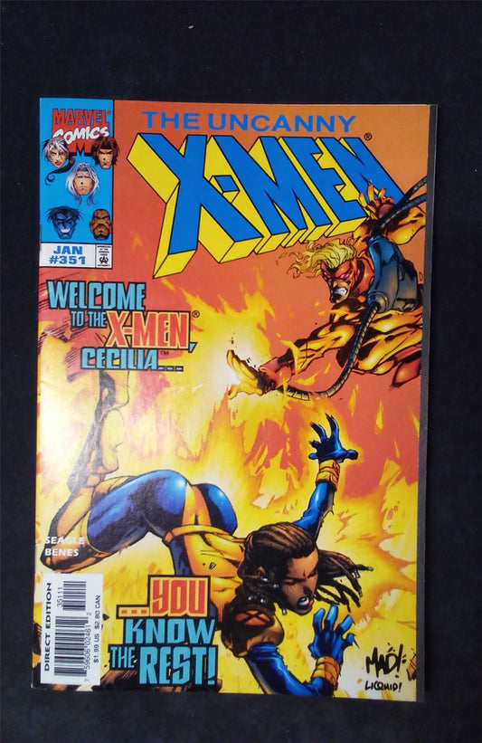 Uncanny X-Men #351 1998 Marvel Comics Comic Book