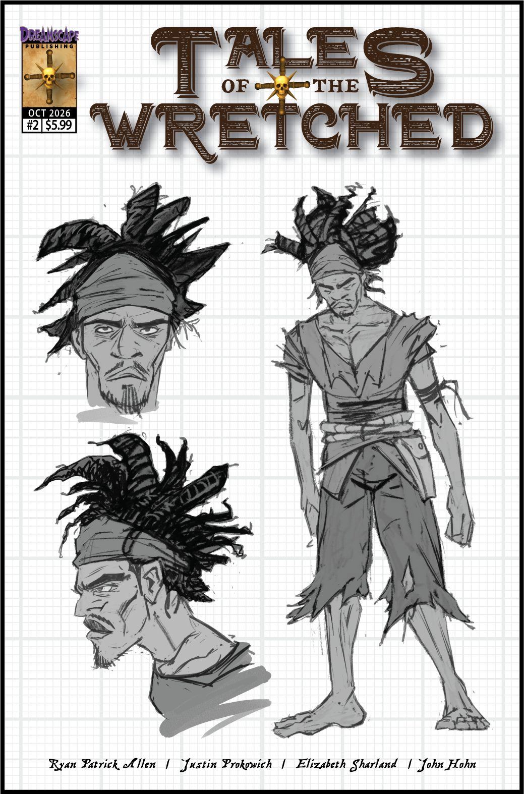 Tales of the Wretched #2 Cover C Dreamscape Publishing Comic Book