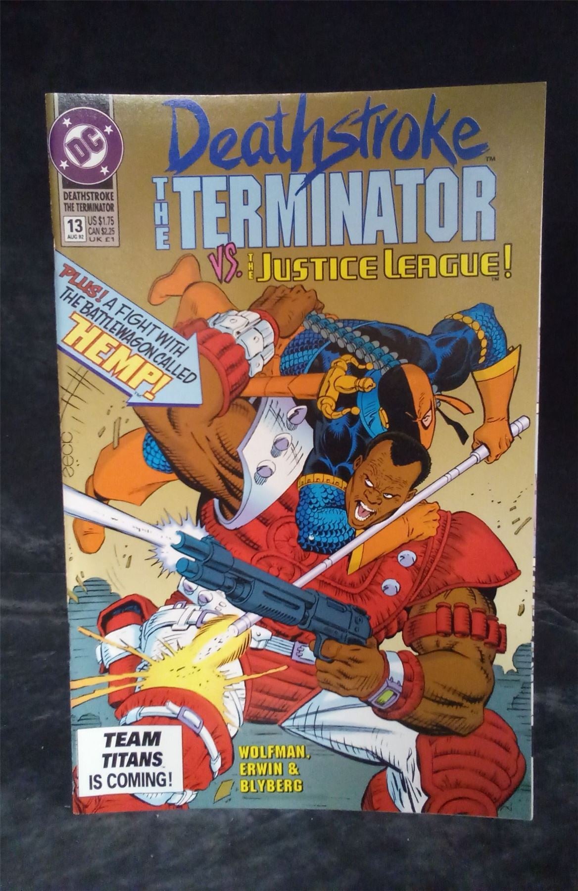 Deathstroke the Terminator #13 1992 DC Comics Comic Book