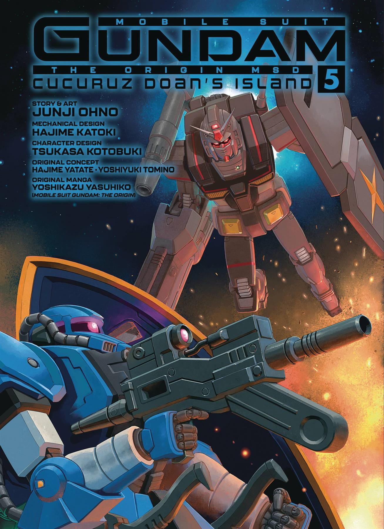 Gundam Origin MSD Cucuruz Doans Island Hc Vol 05 Vertical Comics Hardcover