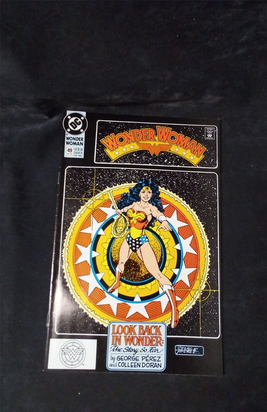 Wonder Woman #49 Direct Edition 1990 dc-comics Comic Book dc-comics Comic Book