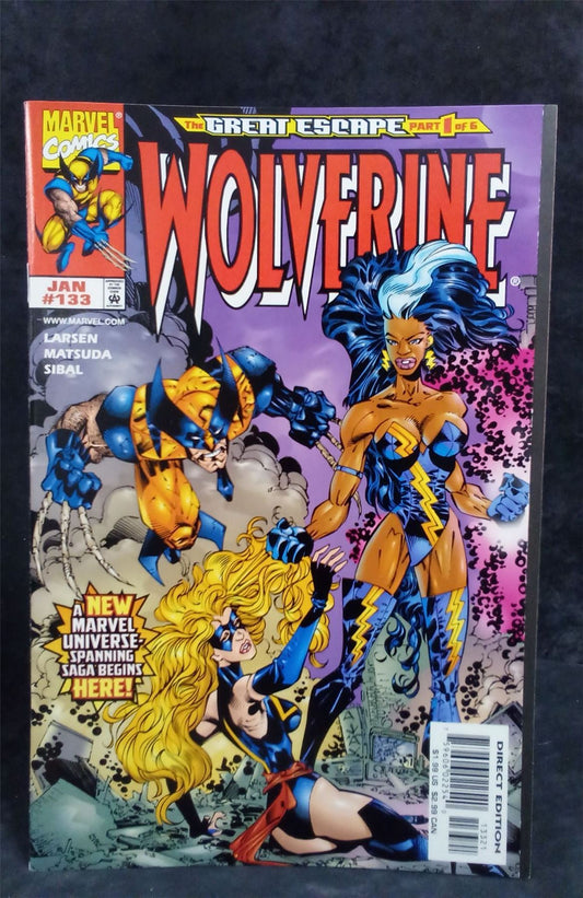 Wolverine #133 Variant Cover 1999 Marvel Comics Comic Book
