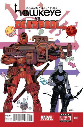Hawkeye Vs Deadpool #1 Marvel Comics Comic Book