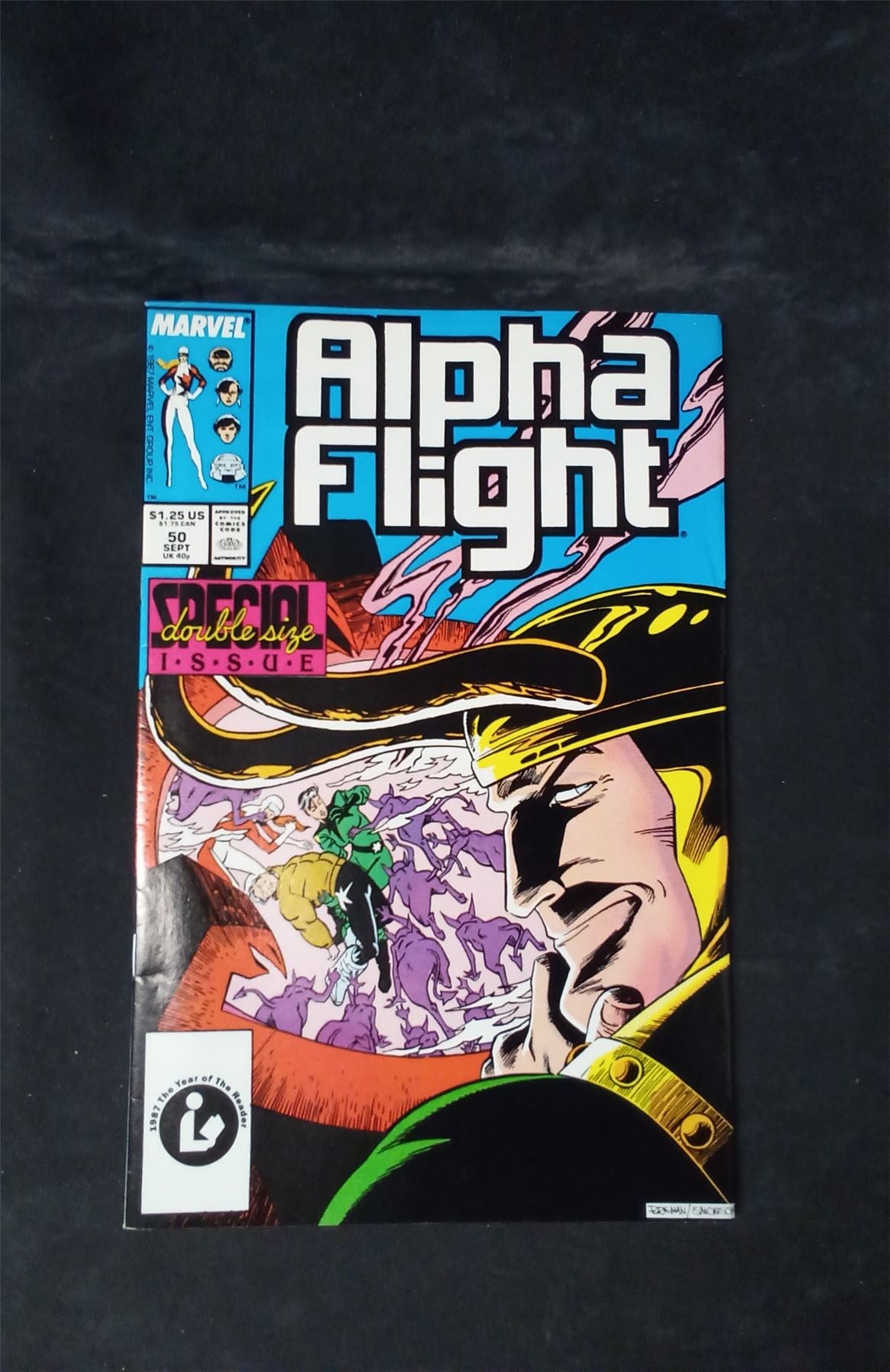 Alpha Flight #50 Direct Edition 1987 marvel Comic Book