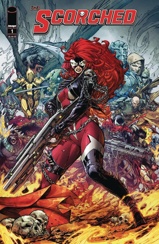 Spawn Scorched #1 Cvr B Booth Image Comics Comic Book
