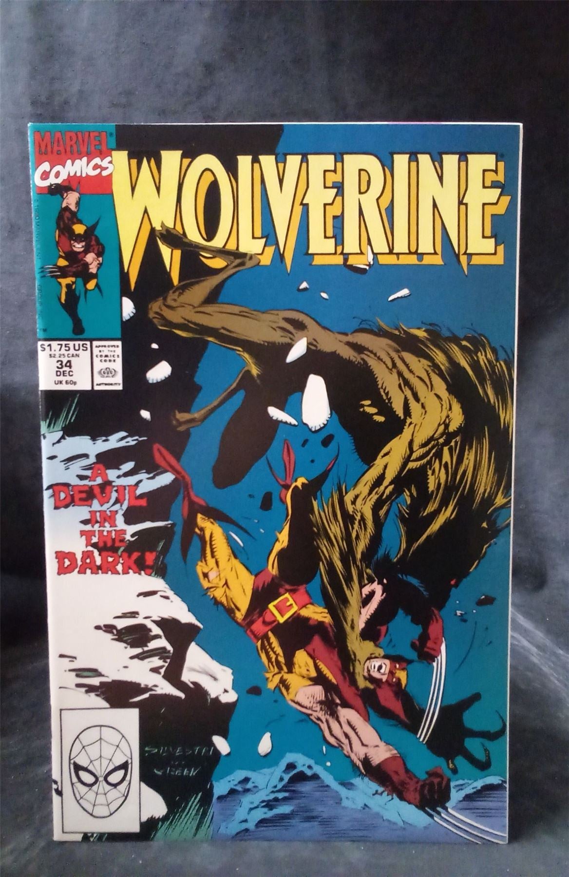 Wolverine #34 1990 Marvel Comics Comic Book