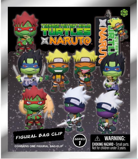 Teenage Mutant Ninja Turtles x Naruto S1 3D Foam Blind Bag Clip by Monogram