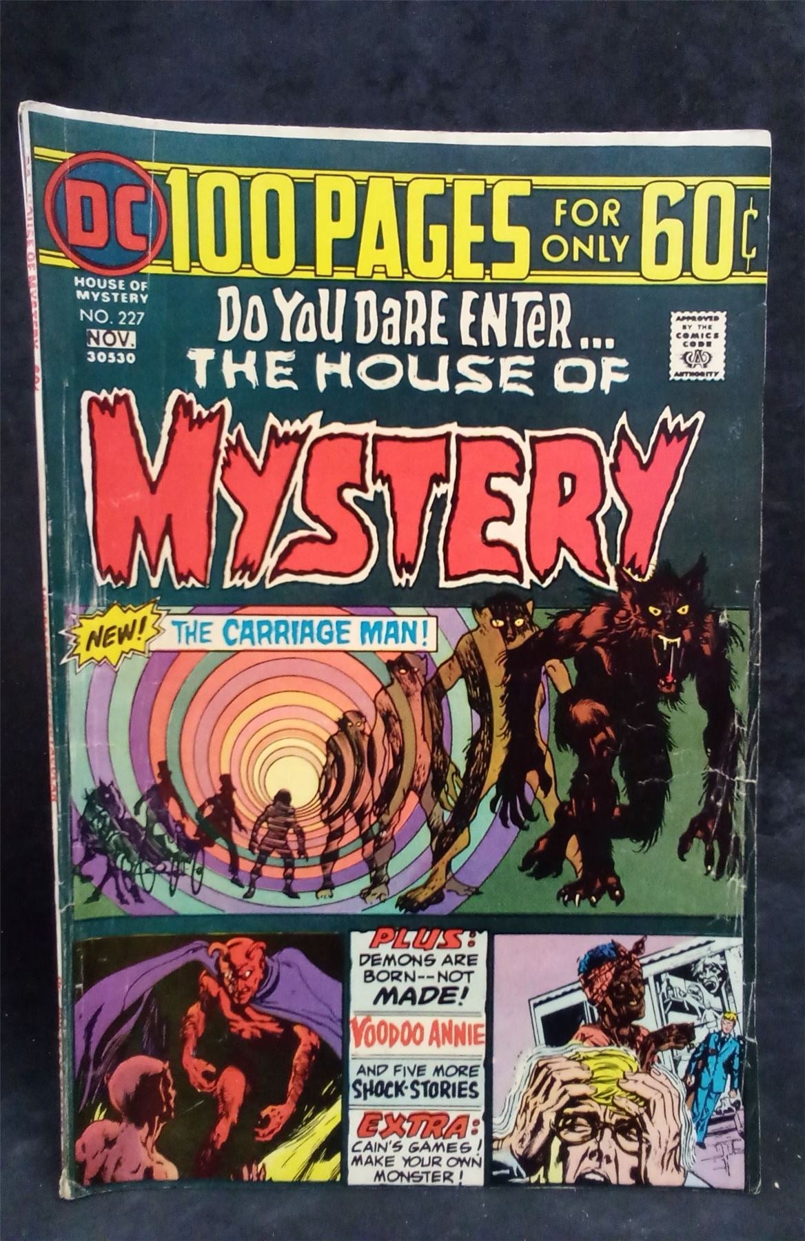 House of Mystery #227 1974 DC Comics Comic Book