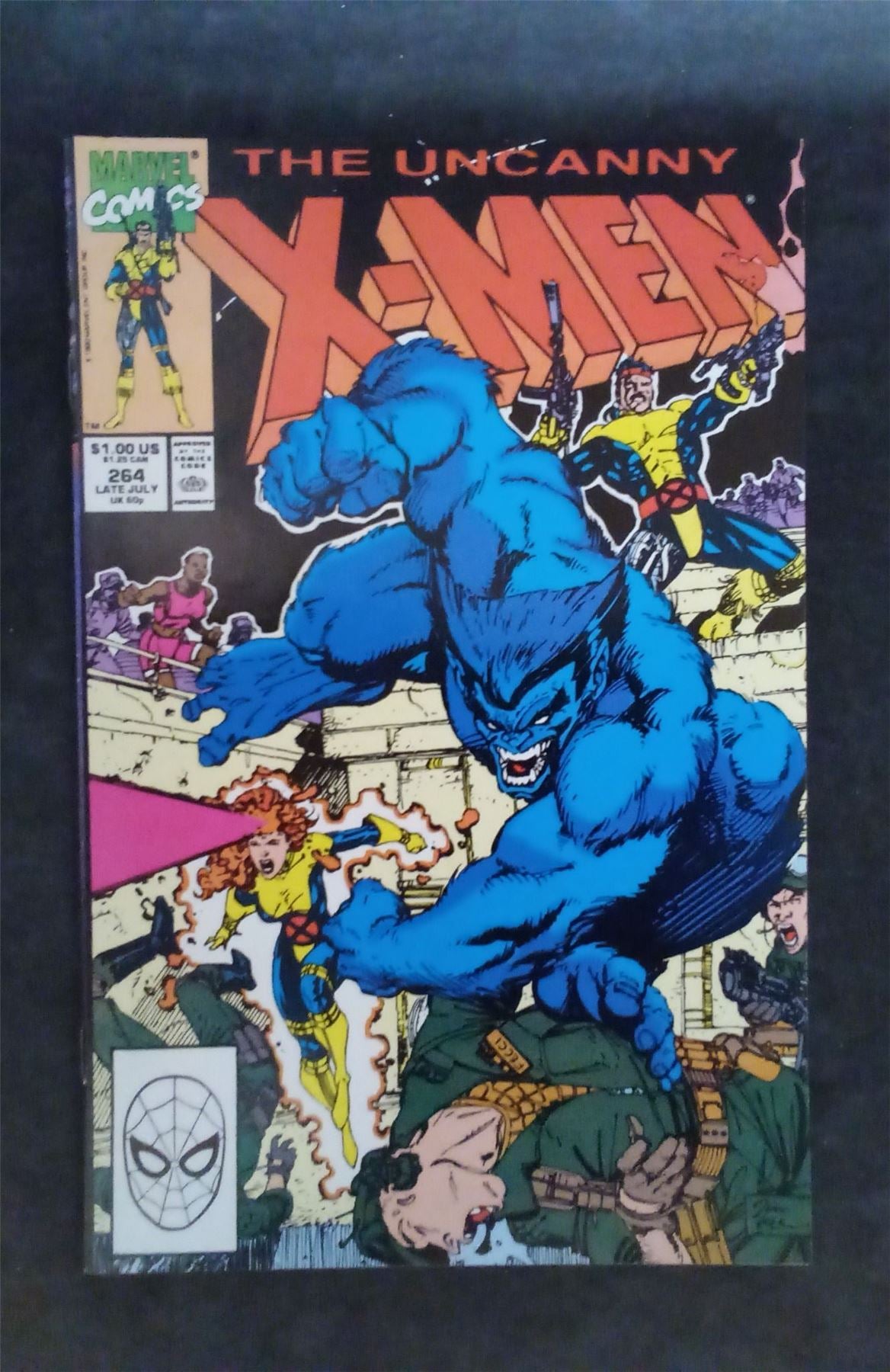 The Uncanny X-Men #264 1990 marvel Comic Book