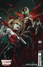 Harley Quinn #25 Cvr F Kael Ngu Dc Spawn Card Stock Var DC Comics Comic Book