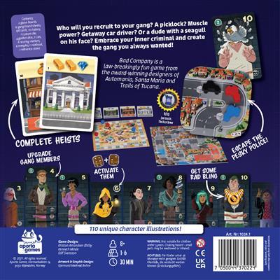 Bad Company By Matagot Board Game