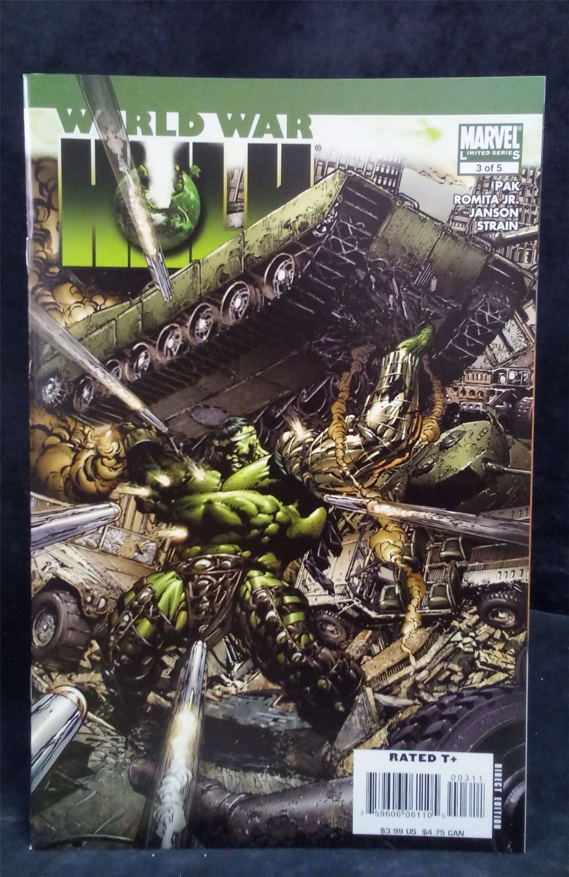 World War Hulk #3  2007 Marvel Comics Comic Book