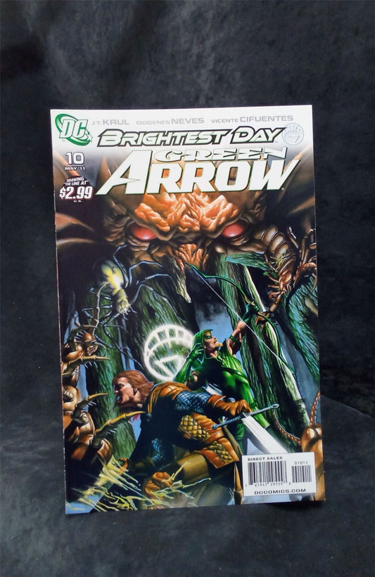 Green Arrow #10 2011 DC Comics Comic Book