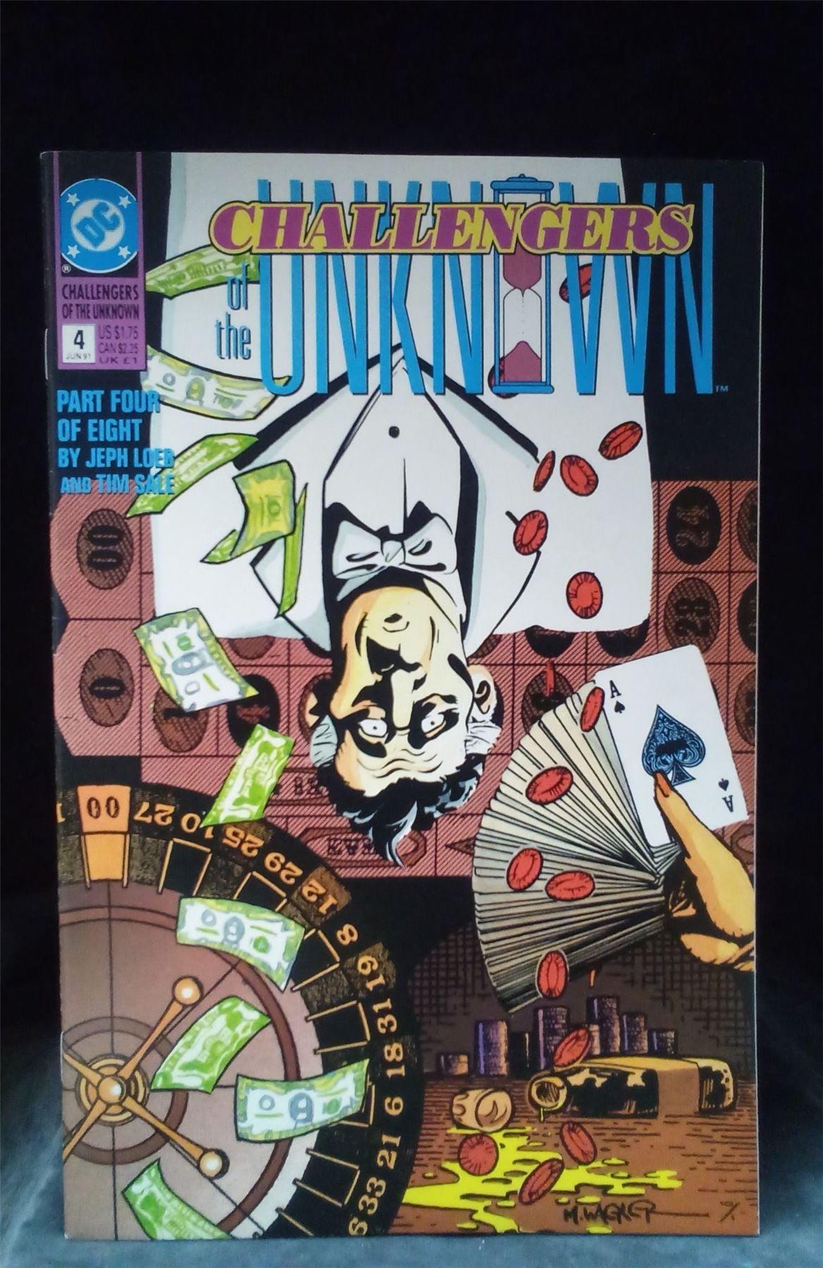 Challengers of the Unknown #4 1991 DC  Comics Comic Book