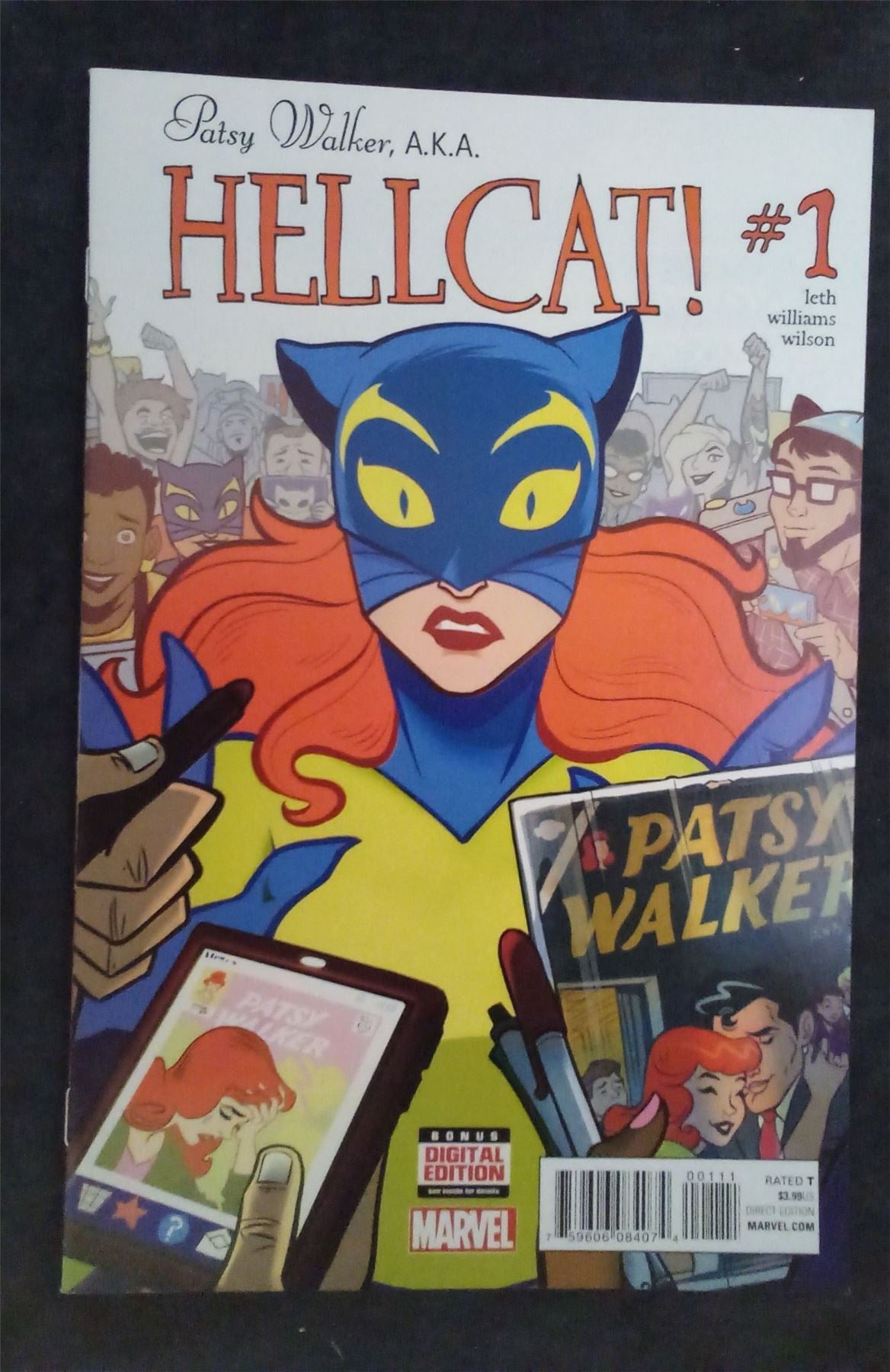 Patsy Walker, A.K.A. Hellcat! #1 2016 marvel Comic Book