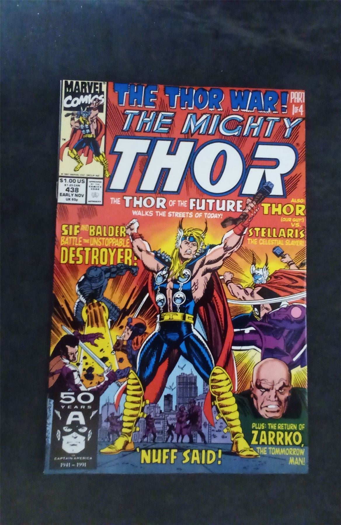 The Mighty Thor #438 1991 marvel Comic Book marvel Comic Book