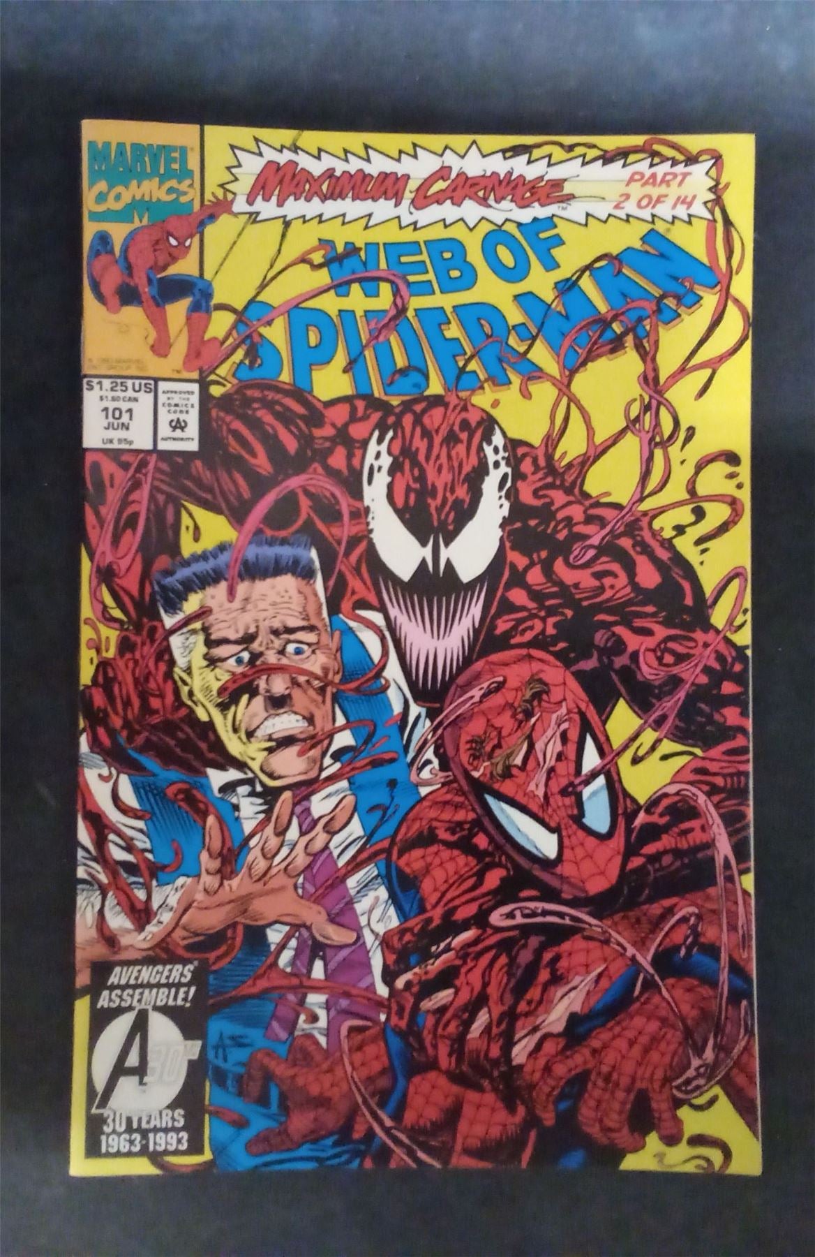 Web of Spider-Man #101 1993 marvel Comic Book