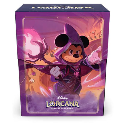 Deck Box Disney Lorcana Reign of Jafar- Mickey Mouse, Wayward Sorcerer By Ravensburger