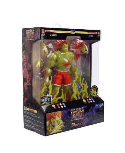 Ultra Street Fighter II Blanka Glow-in-the-Dark 6-Inch Scale Action Figure - Entertainment Earth Exclusive by Jada Toys