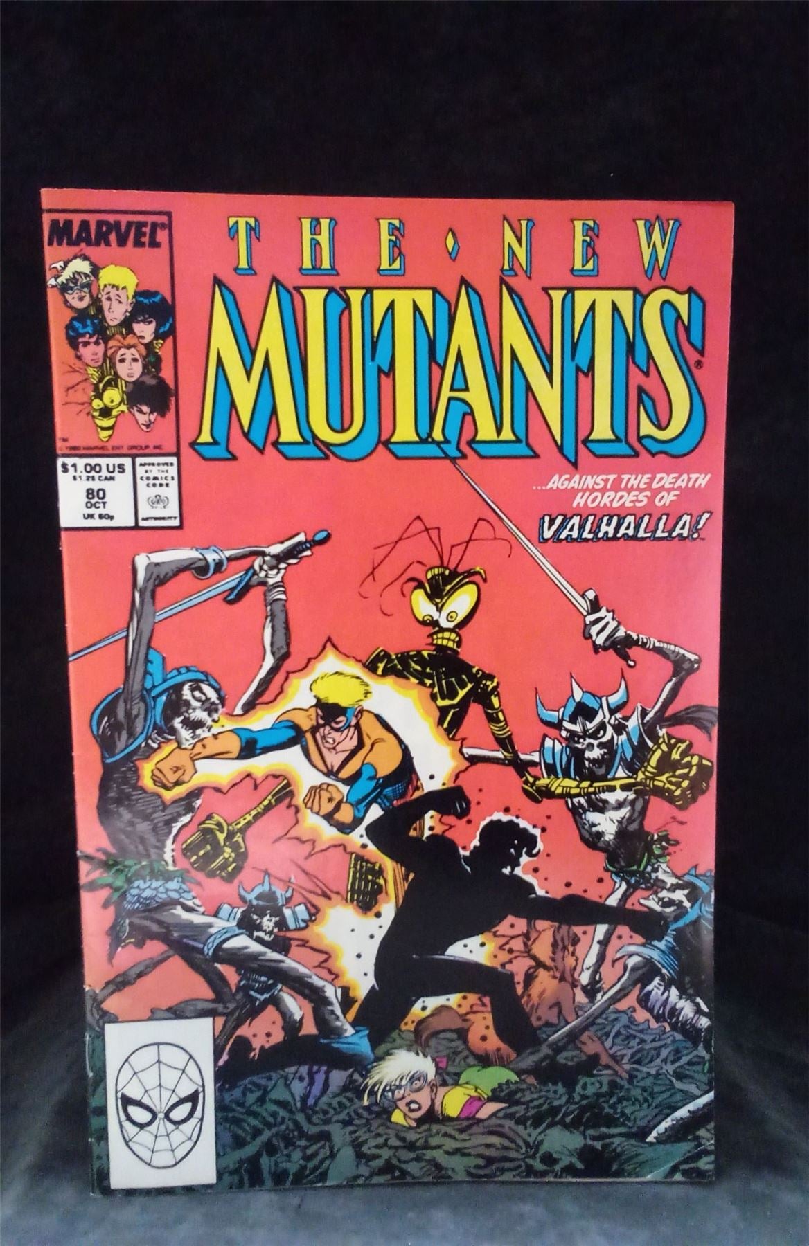The New Mutants #80 Direct Edition 1989 Marvel Comics Comic Book