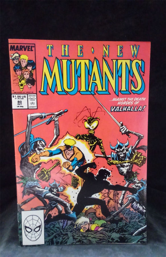The New Mutants #80 Direct Edition 1989 Marvel Comics Comic Book