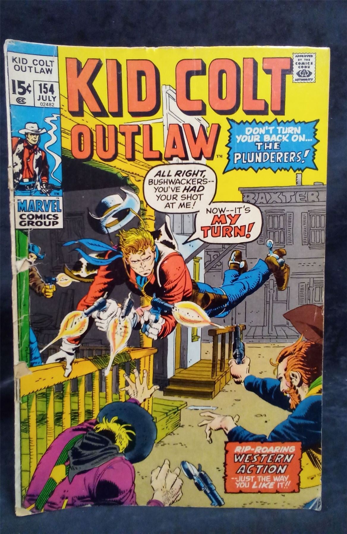 Kid Colt Outlaw #154 1971 Marvel Comics Comic Book