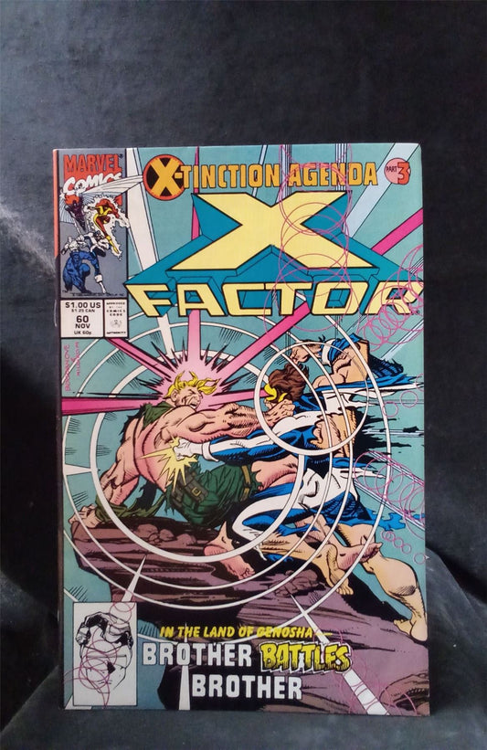 X-Factor #60 1990 Marvel Comics Comic Book