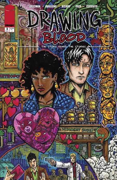 Drawing Blood #2 (of 12) Cvr A Kevin Eastman Image Comics Comic Book