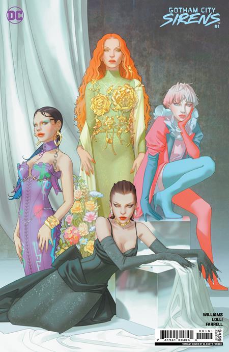 Gotham City Sirens #1 (of 4) Cvr B W Scott Forbes Card Stock Var DC Comics Comic Book