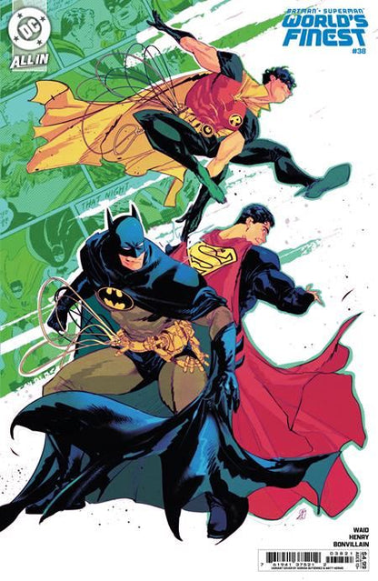 BATMAN SUPERMAN WORLDS FINEST #38 CVR C ADRIAN GUTIERREZ CARD STOCK VAR (WE ARE YESTERDAY)  DC Comics Comic Book 2025