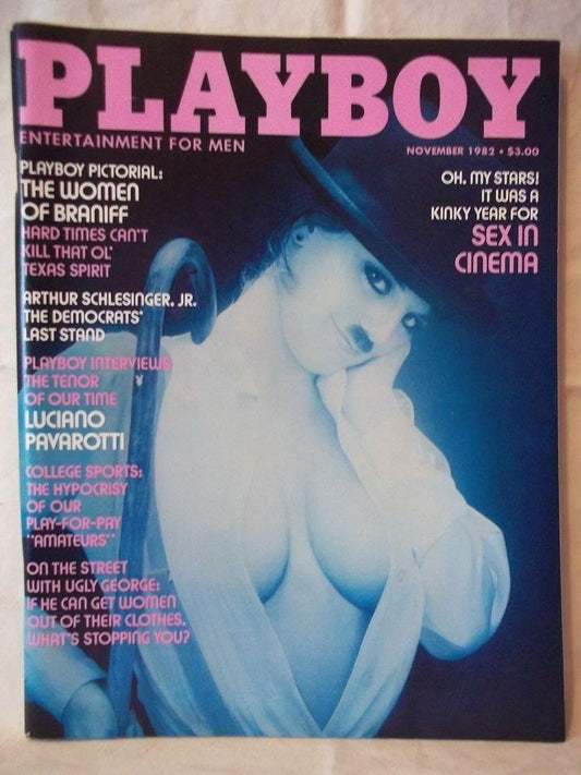 Playboy November 1982 [Staple Bound] Magazine