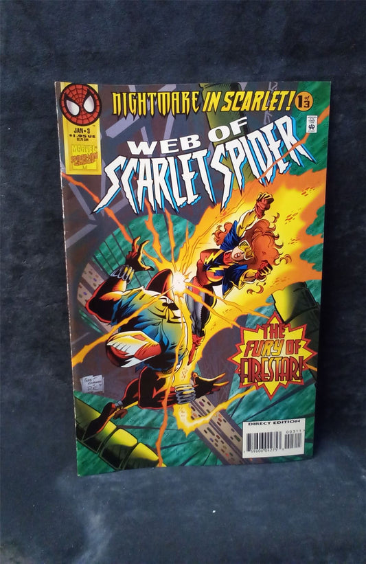 Web of Scarlet Spider #3 1996 marvel Comic Book