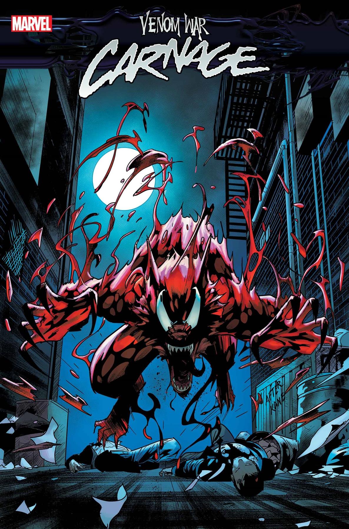 Venom War Carnage #1 Jan Bazaldua Stormbreakers Var Marvel Prh Comic Book 2024