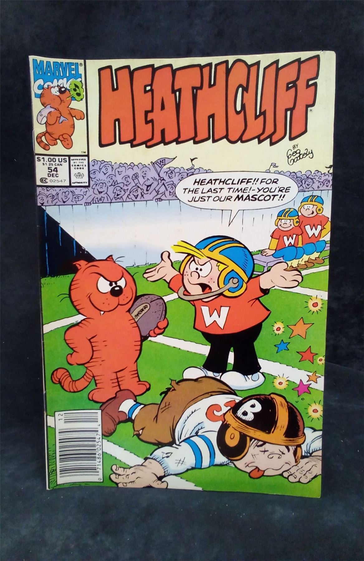 Heathcliff #54 1990 Marvel Comics Comic Book