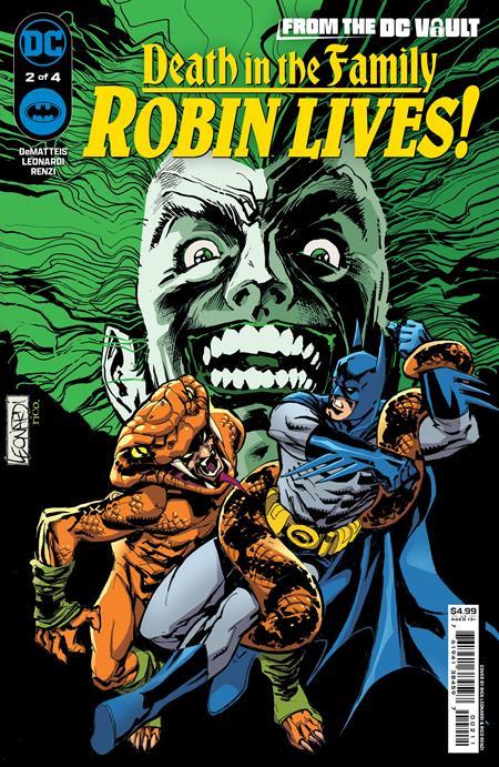 From The Dc Vault Death In The Family Robin Lives #2 (of 4) Cvr A Rick Leonardi DC Comics Comic Book