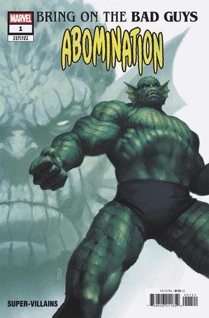 Bring On The Bad Guys Abomination #1 Miguel Mercado Var  Marvel Prh Comic Book 2025