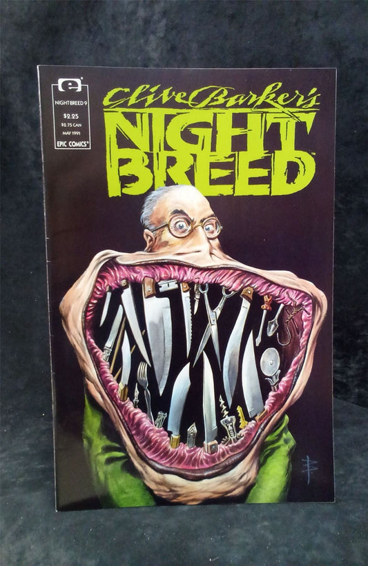 Clive Barker's Night Breed #9 1991 epic Comic Book