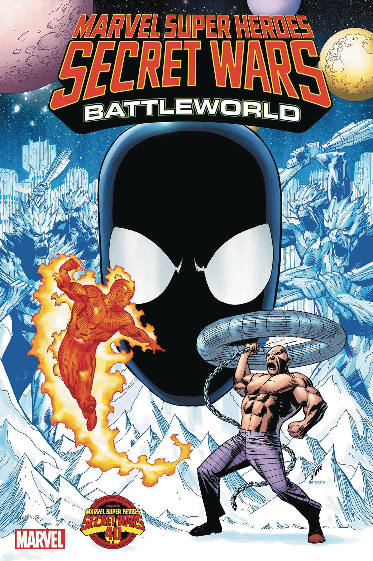 Msh Secret Wars Battleworld #1 Pat Olliffe Var (Pat Olliffe Var) Marvel Prh Comic Book 2023