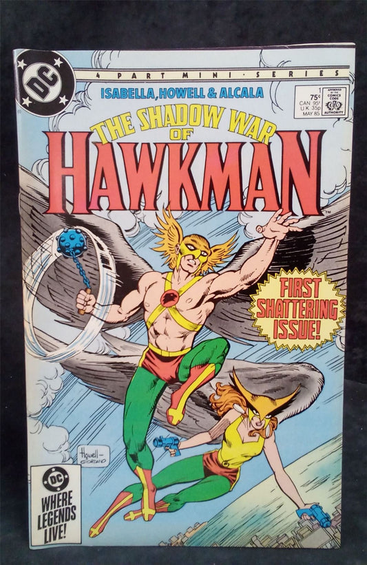 The Shadow War of Hawkman #1 Newsstand Edition (1985 DC Comics Comic Book