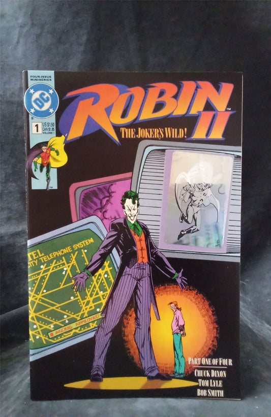 Robin II: The Joker's Wild! #1 Video Screens Cover 1991 DC Comics Comic Book